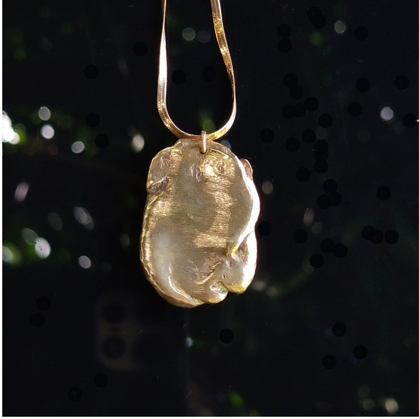 Flat Weight Pendant