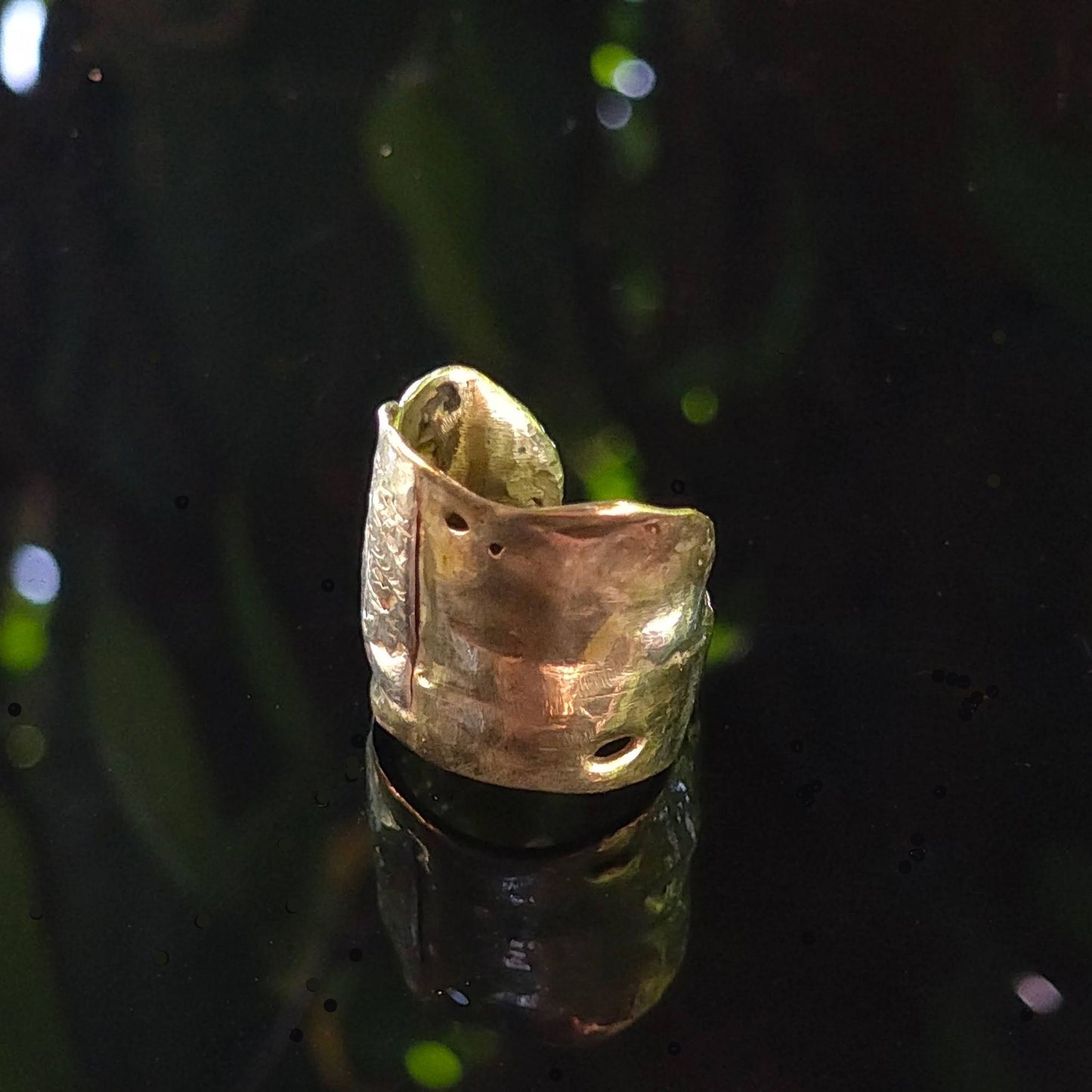 Silver Patch Ring
