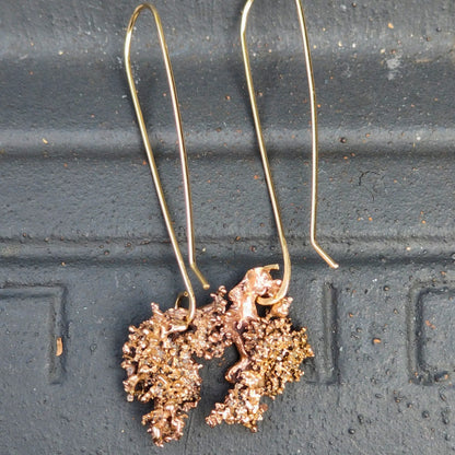 'Cluster' Drop Earrings C