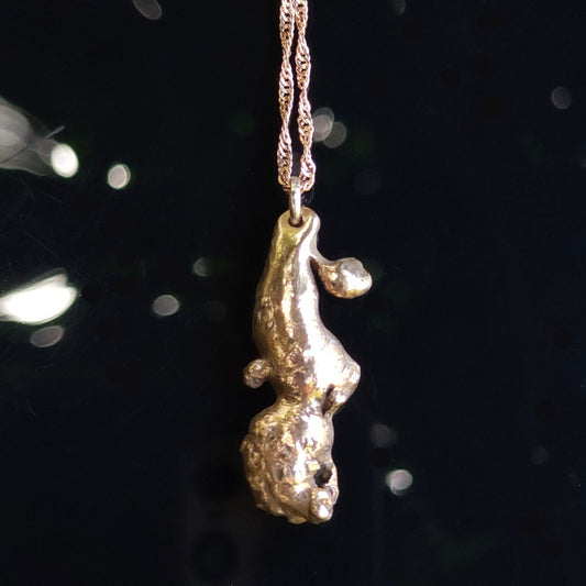 Long Amoeba Pendant