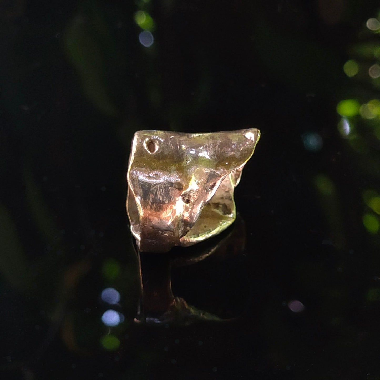 Silver Patch Ring